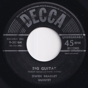 Owen Bradley Quintet - Big Guitar / Sentimental Dream (7 inch Record / Used)