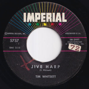 Tim Whitsett - Jive Harp / Pipe Dreams (7 inch Record / Used)
