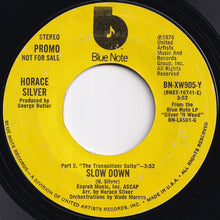 画像をギャラリービューアに読み込む, Horace Silver - Slow Down (Stereo) / (Mono) (7 inch Record / Used)
