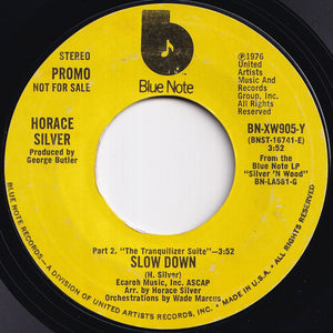 Horace Silver - Slow Down (Stereo) / (Mono) (7 inch Record / Used)