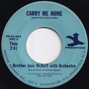 Brother Jack McDuff - A Kettle Of Fish / Carry Me Home (7 inch Record / Used)