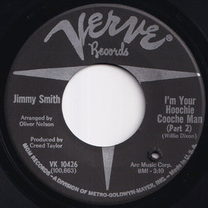 Jimmy Smith - Hoochie Coochie Man (Part 1) / (Part 2) (7 inch Record / Used)