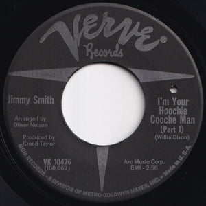 Jimmy Smith - Hoochie Coochie Man (Part 1) / (Part 2) (7 inch Record / Used)
