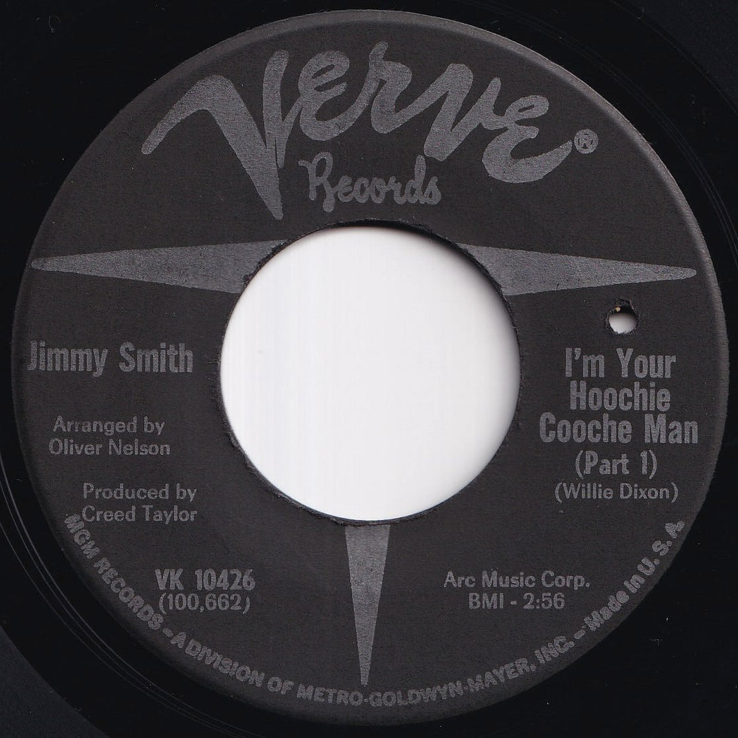 Jimmy Smith - Hoochie Coochie Man (Part 1) / (Part 2) (7 inch Record / Used)