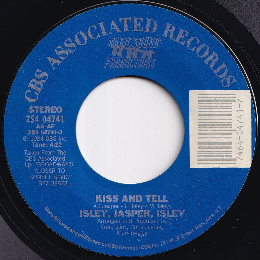 Isley, Jasper, Isley - Kiss And Tell / (Instrumental) (7 inch Record / Used)