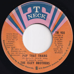 Isley Brothers - Pop That Thang / I Got To Find Me One (7 inch Record / Used)