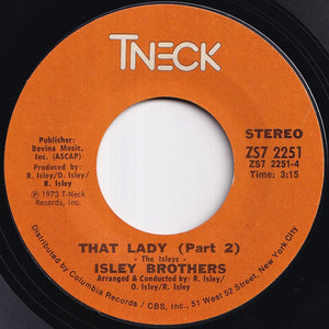 Isley Brothers - That Lady (Part 1) / (Part 2) (7 inch Record / Used)