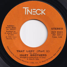 画像をギャラリービューアに読み込む, Isley Brothers - That Lady (Part 1) / (Part 2) (7 inch Record / Used)
