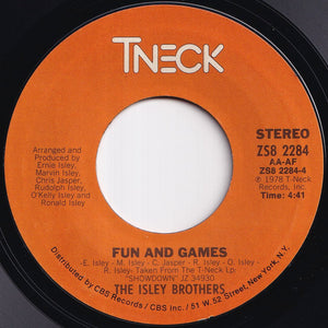 Isley Brothers - Winner Takes All / Fun And Games (7 inch Record / Used)