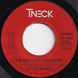 Isley Brothers - The Real Deal / (Instrumental) (7 inch Record / Used)