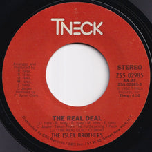 画像をギャラリービューアに読み込む, Isley Brothers - The Real Deal / (Instrumental) (7 inch Record / Used)
