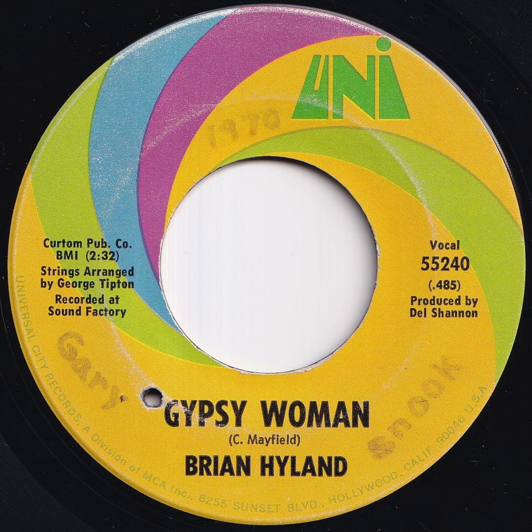 Brian Hyland - Gypsy Woman / You And Me (#2) (7 inch Record / Used)