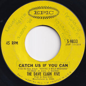 Dave Clark Five - Catch Us If You Can / On The Move (7 inch Record / Used)