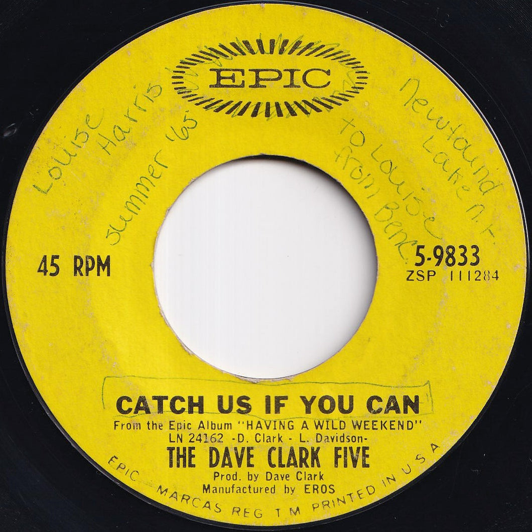 Dave Clark Five - Catch Us If You Can / On The Move (7 inch Record / Used)