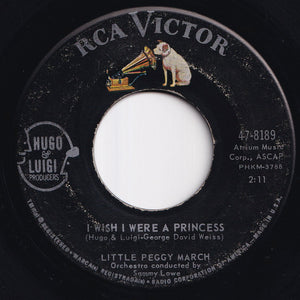 Little Peggy March - I Wish I Were A Princess / My Teenage Castle (Is Tumblin' Down) (7 inch Record / Used)