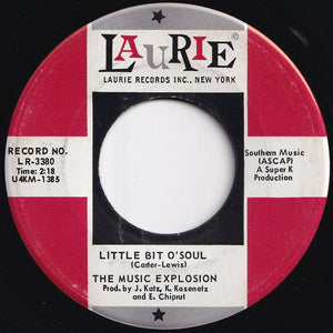 Music Explosion - Little Bit O'Soul / I See The Light (7 inch Record / Used)