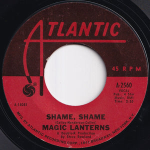 Magic Lanterns - Shame, Shame / Baby, I Gotta Go Now (7 inch Record / Used)