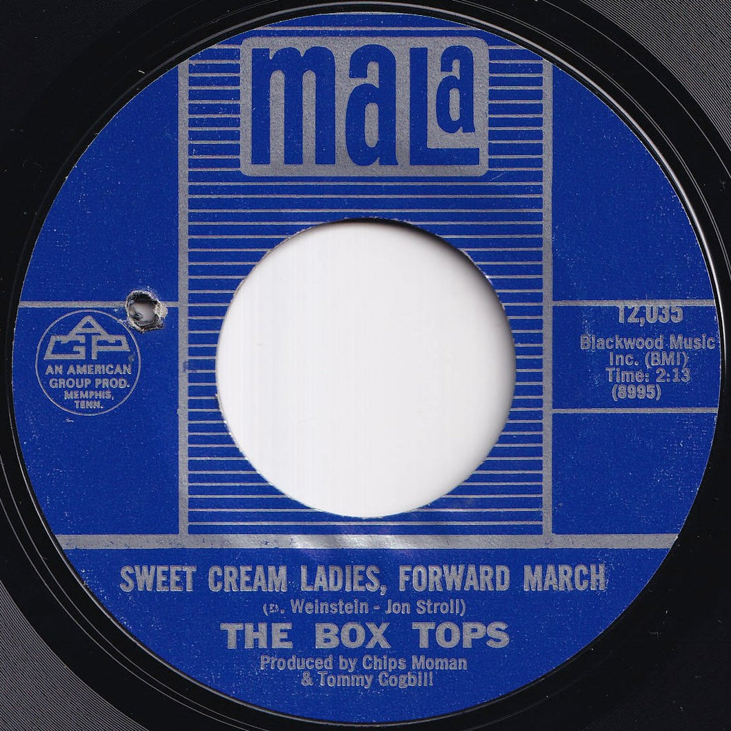 Box Tops - Sweet Cream Ladies, Forward March / I See Only Sunshine (7 inch Record / Used)