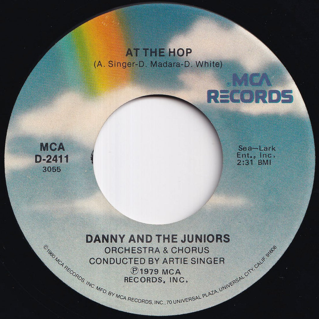 Danny And The Juniors - At The Hop / Rock And Roll Is Here To Stay (7 inch Record / Used)