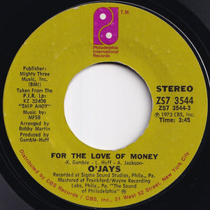 O'Jays - For The Love Of Money / People Keep Tellin' Me (7 inch Record / Used)