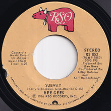 画像をギャラリービューアに読み込む, Bee Gees - You Should Be Dancing / Subway (7 inch Record / Used)

