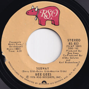 Bee Gees - You Should Be Dancing / Subway (7 inch Record / Used)