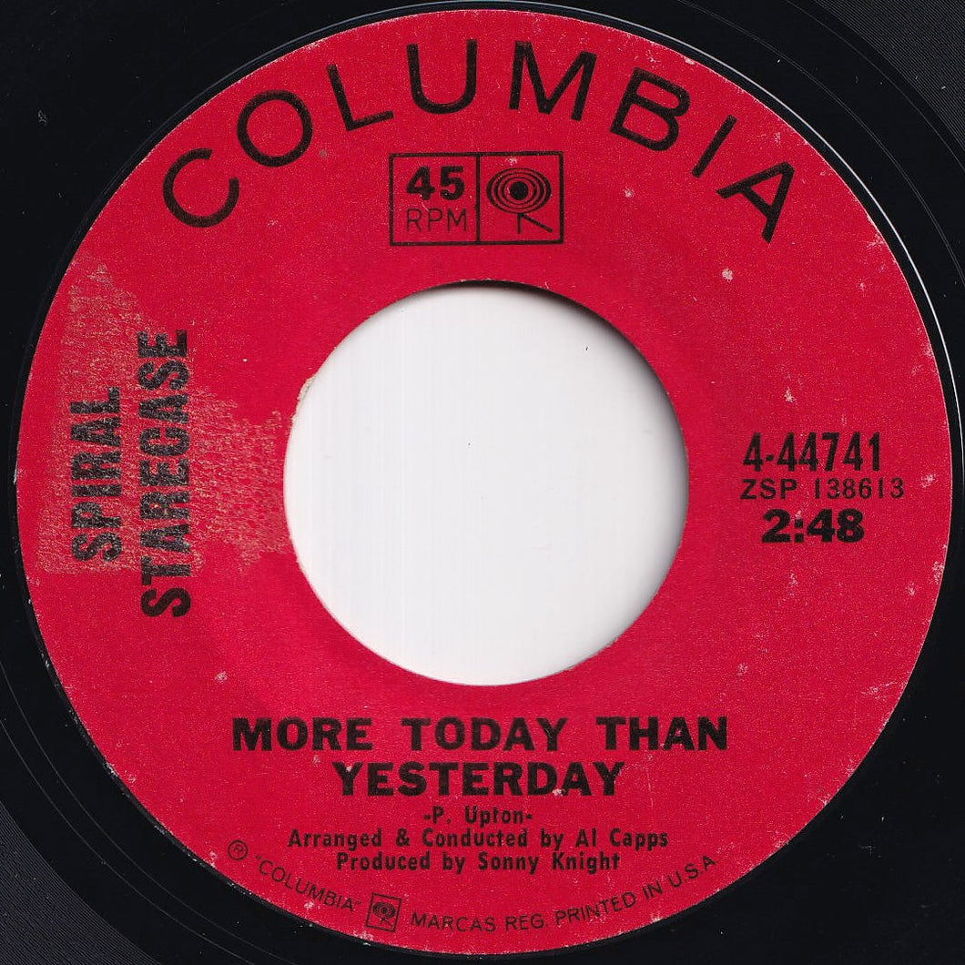 Spiral Starecase - More Today Than Yesterday / Broken-Hearted Man (7 inch Record / Used)