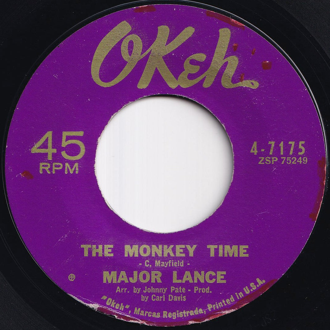 Major Lance - The Monkey Time / Mama Didn't Know (7 inch Record / Used)