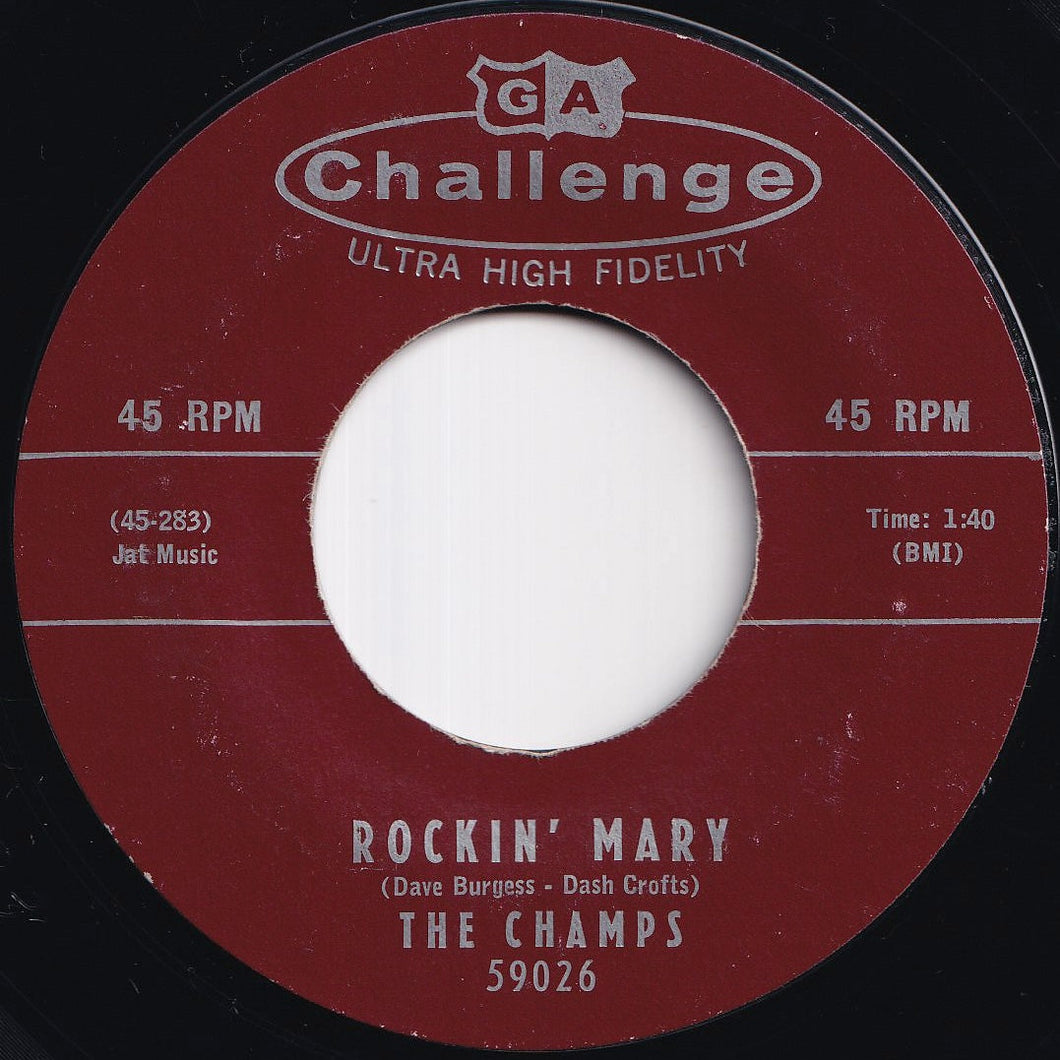 Champs - Rockin' Mary / Turnpike (7 inch Record / Used)