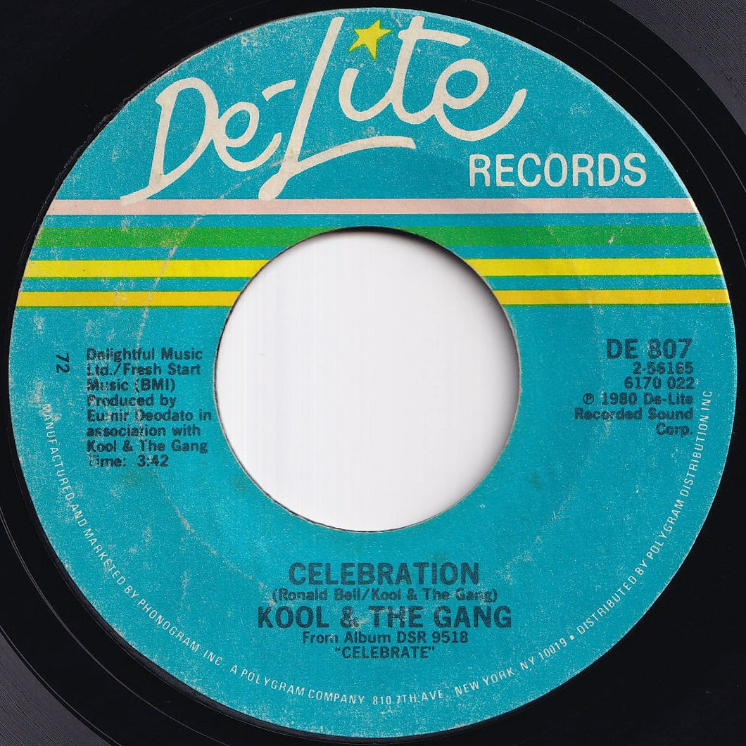 Kool & The Gang - Celebration / Morning Star (7 inch Record / Used)