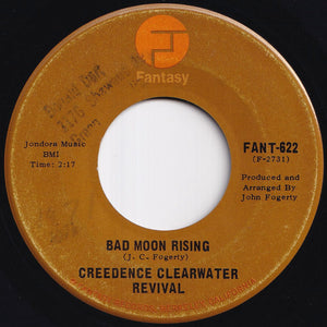 Creedence Clearwater Revival - Bad Moon Rising / Lodi (7 inch Record / Used)