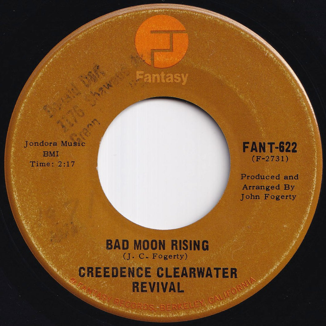 Creedence Clearwater Revival - Bad Moon Rising / Lodi (7 inch Record / Used)