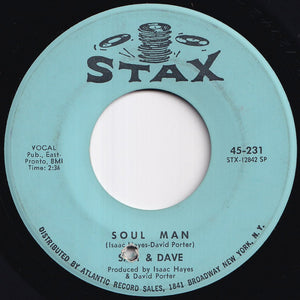 Sam & Dave - Soul Man / May I Baby (7 inch Record / Used)