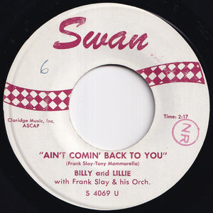Billy & Lillie - Bananas / Ain't Comin' Back To You (7 inch Record / Used)