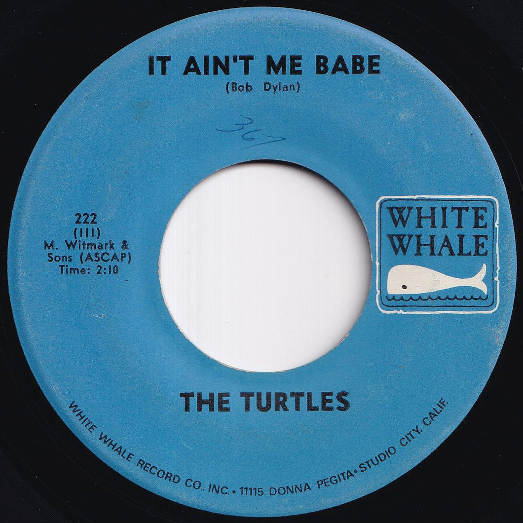 Turtles - It Ain't Me Babe / Almost There (7 inch Record / Used)