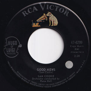 Sam Cooke - Good News / Basin Street Blues (7 inch Record / Used)