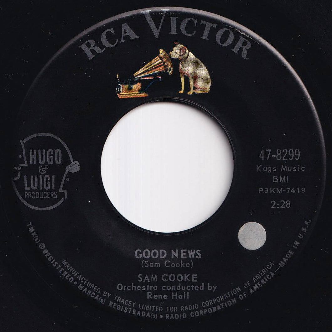 Sam Cooke - Good News / Basin Street Blues (7 inch Record / Used)
