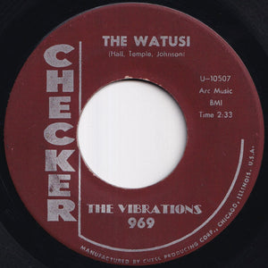 Vibrations - The Watusi / Wallflower (7 inch Record / Used)