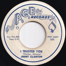 Load image into Gallery viewer, Jimmy Clanton - Go, Jimmy, Go / I Trusted You (7 inch Record / Used)
