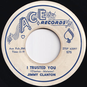 Jimmy Clanton - Go, Jimmy, Go / I Trusted You (7 inch Record / Used)