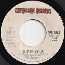 画像をギャラリービューアに読み込む, Wet Willie - Keep On Smilin&#39; / Soul Jones (7 inch Record / Used)
