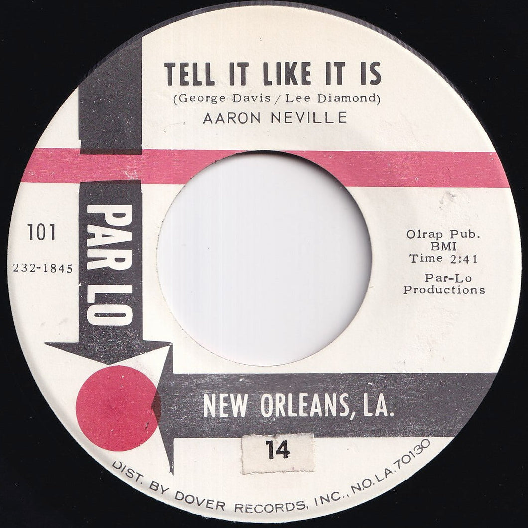Aaron Neville - Tell It Like It Is / Why Worry (7 inch Record / Used)