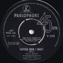 画像をギャラリービューアに読み込む, Cilla Black - You&#39;re My World / Suffer Now I Must (7 inch Record / Used)
