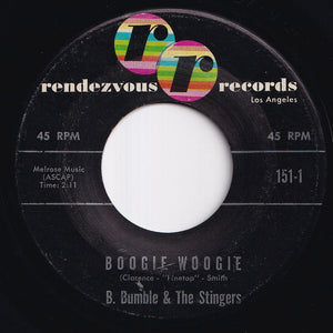 B. Bumble & The Stingers - Boogie Woogie / Near You (7 inch Record / Used)