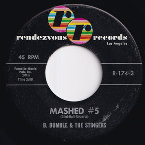 B. Bumble & The Stingers - Rockin-On-'N'-Off / Mashed #5 (7 inch Record / Used)