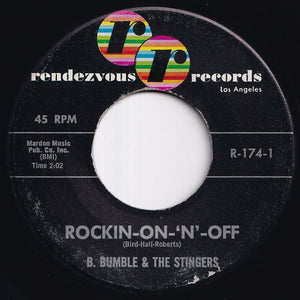 B. Bumble & The Stingers - Rockin-On-'N'-Off / Mashed #5 (7 inch Record / Used)