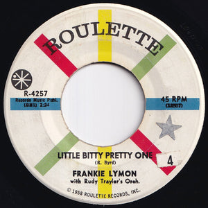 Frankie Lymon - Little Bitty Pretty One / Creation Of Love (7 inch Record / Used)