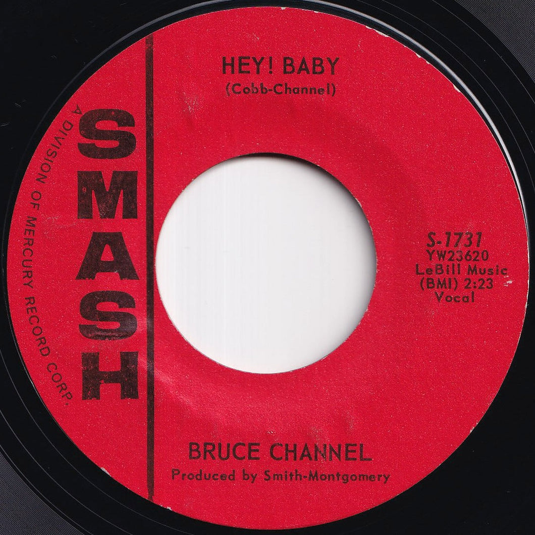 Bruce Channel - Hey! Baby / Dream Girl (7 inch Record / Used)