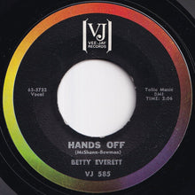 Load image into Gallery viewer, Betty Everett - The Shoop Shoop Song (It&#39;s In His Kiss) / Hands Off (7 inch Record / Used)

