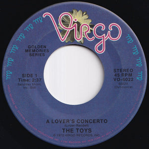 Toys - A Lovers Concerto / Attack (7 inch Record / Used)